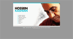 Desktop Screenshot of hosseinkashian.com